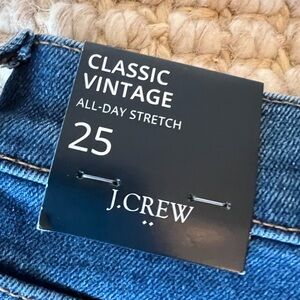 J.Crew Factory Classic Vintage Blue Denim Jeans sz 25 NWT NEW CB357 2024
